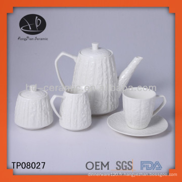 Ensemble de thé à la porcelaine, ensemble de thé chinois